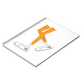ijsschaatsen notitieboek (Linkerzijde)