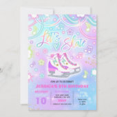 ijsschaatsen op zaterdag kaart (Voorkant)