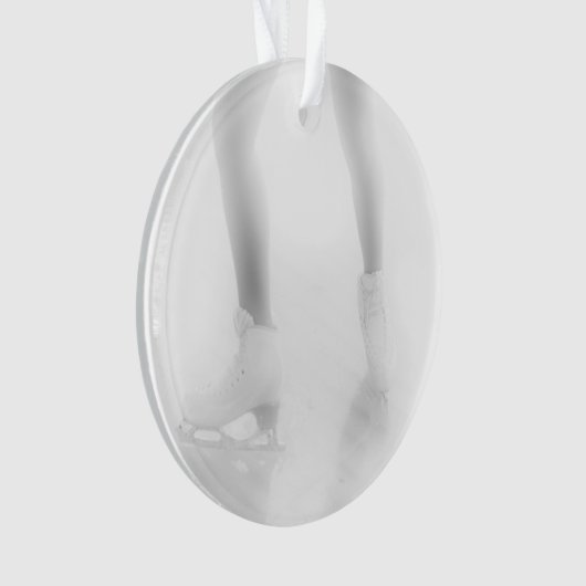 ijsschaatsen ornament (voorkant)