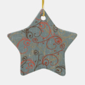 IJsschaatsen Polar Beer Holiday Ornament (Achterkant)