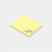 ijsschaatsen post-it® notes (Schuin)