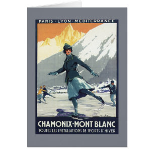 IJsschaatsen - Poster van de Olympische Promo PLM