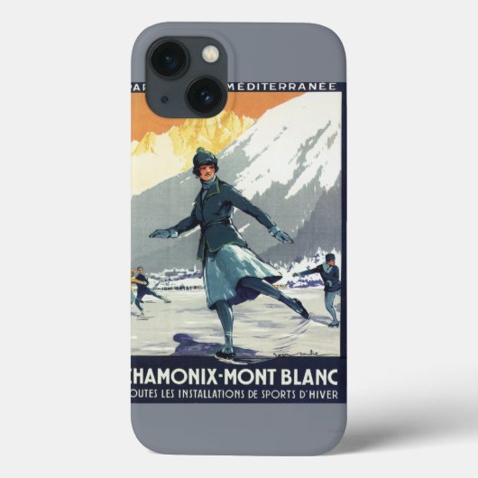 IJsschaatsen - Poster van de Olympische Promo PLM Case-Mate iPhone Case (Achterkant)