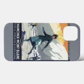 IJsschaatsen - Poster van de Olympische Promo PLM Case-Mate iPhone Case (Achterkant (horizontaal))
