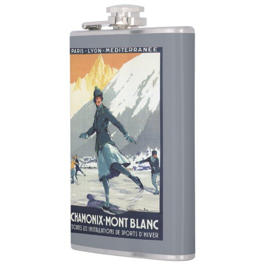 IJsschaatsen - Poster van de Olympische Promo PLM Heupfles (Links)