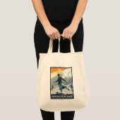 IJsschaatsen - Poster van de Olympische Promo PLM Tote Bag (Voorkant (product))