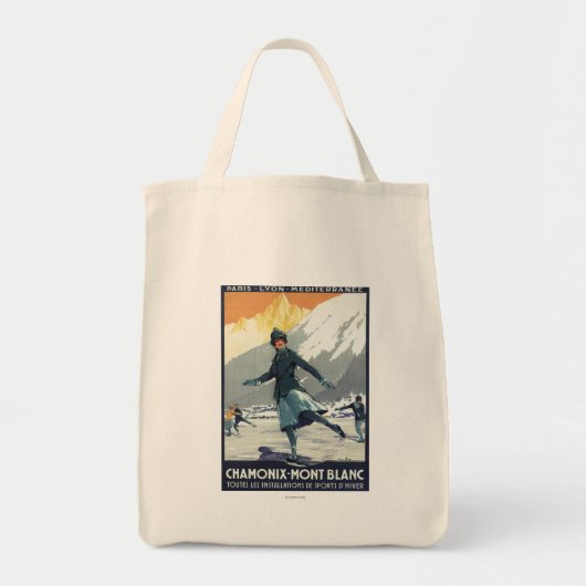 IJsschaatsen - Poster van de Olympische Promo PLM Tote Bag (Voorkant)
