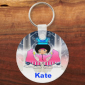 ijsschaatsen Sleutelhanger (Voorkant)