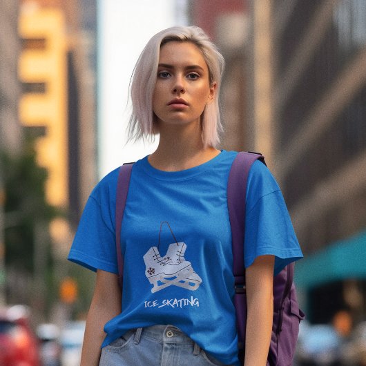 ijsschaatsen t-shirt