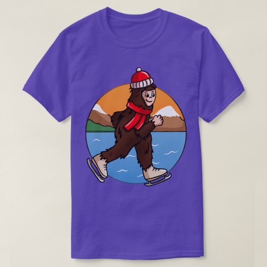 ijsschaatsen t-shirt (Design voorkant)