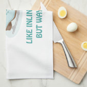 ijsschaatsen theedoek (Quarter Fold)