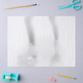 ijsschaatsen tissuepapier (Craft)