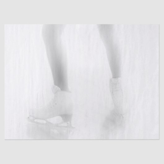 ijsschaatsen tissuepapier (Voorkant)