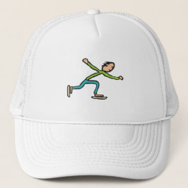 ijsschaatsen trucker pet