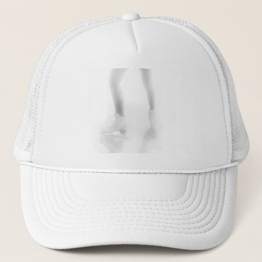 ijsschaatsen trucker pet (Voorkant)