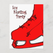 ijsschaatsen , uitnodiging van paisley (Voorkant)