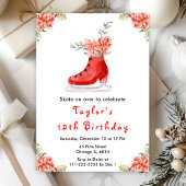 IJsschaatsen Verjaardagsfeest Rood Kaart