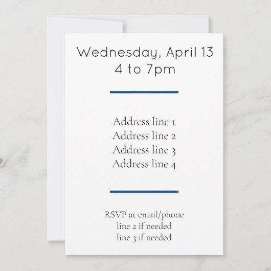 IJsschaatsen verjaardagsfeestje uitnodiging (jonge (Achterkant)