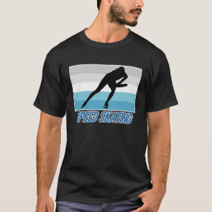 ijsschaatsen voor mannen en vrouwen t-shirt