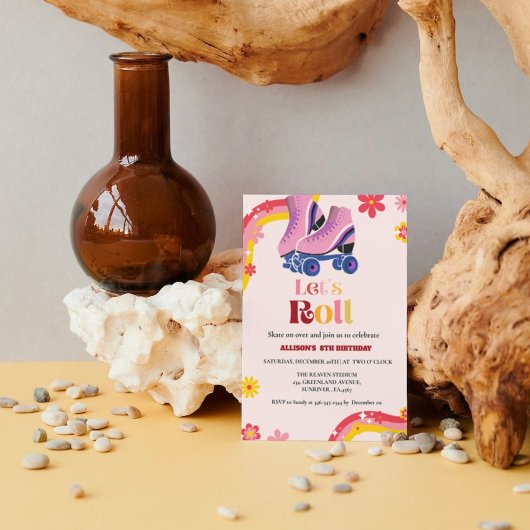 IJsschaatsen Winter Twin Birthday Schaats op over Aankondiging