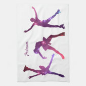 IJsschaatsenraad - Grote slangen Theedoek (Verticaal)