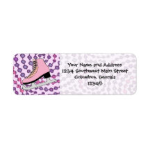 IJsschaatsfeest, roze Schaats