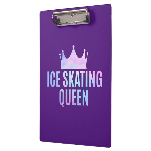 ijsschaatskoningin - ijsschaatsen klembord (Links)