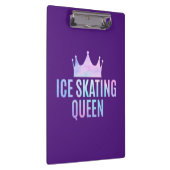 ijsschaatskoningin - ijsschaatsen klembord (Rechts)