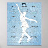 IJsschaatsontwerp 2025 Kalender Poster (Voorkant)