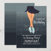 IJsschaatsshow Uitnodiging (Voorkant / Achterkant)