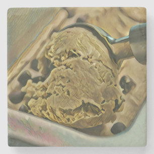 ijsschelp stenen onderzetter