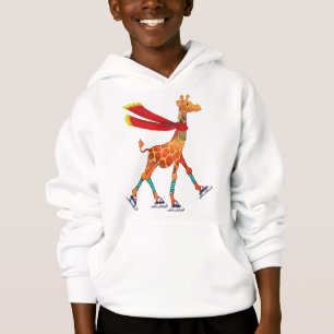 IJsschilderende Giraffe met scarf
