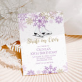 IJsschilfers, Paars en goudzwelling, gesterd Kaart