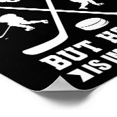 IJsschool is belangrijk, maar ockey is belangrijk Poster (Hoek)