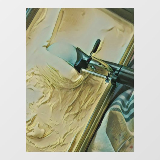 ijsschottaart raamsticker (Vel)