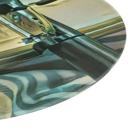 ijsschottaart snijplank (Hoek)