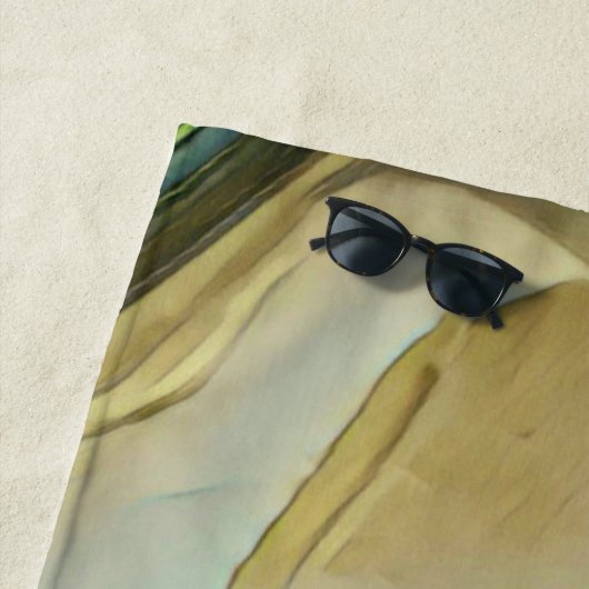 ijsschottaart strandlaken (In situ)