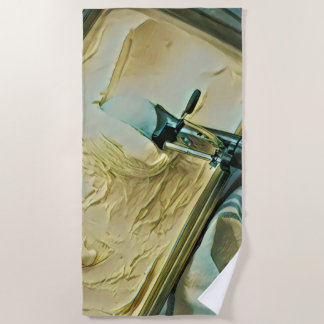 ijsschottaart strandlaken