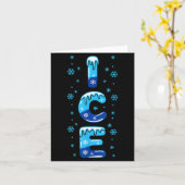 IJsshirt volwassenen kinderen mannen vrouwen vuur  Kaart (Gele Bloem)