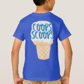 IJsshirts voor kinderen T-shirt (Achterkant)