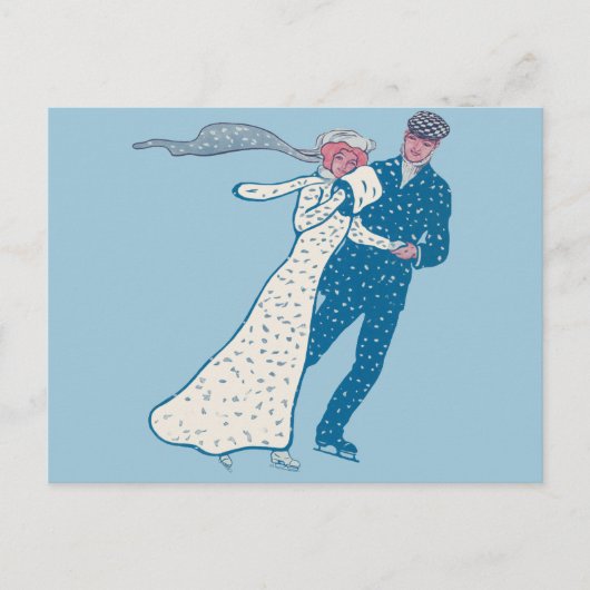 ijsSkaters Briefkaart (Voorkant)