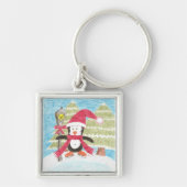 IJsskatpinguïn premie Sleutelhanger (Voorkant)