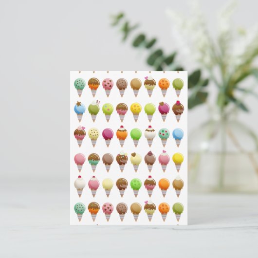 IJssmaak Feestdagenkaart (Staand voorkant)