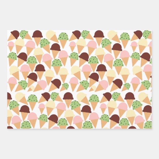 IJssmaak Inpakpapier Vel (Voorkant)