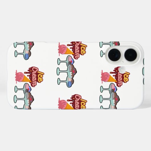 IJssmelt Case-Mate iPhone Case (Achterkant (horizontaal))