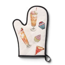 Ijssoda, cupcakes, lekkere pizza ovenhandschoen