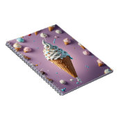 ijsspiraal notitieboek (Rechterzijde)