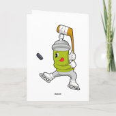 IJsspray IJshockey IJshockeystick Kaart (Achterkant)