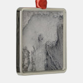 IJsstraten en wolkenstraten in het Zee Okhotsk Metalen Ornament (Rechts)