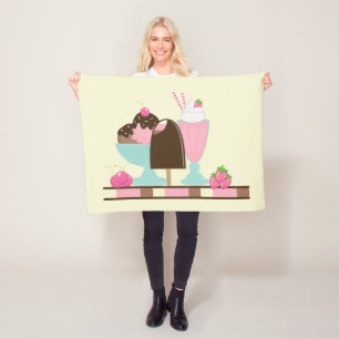 IJssummerbehandelingen Fleece Deken